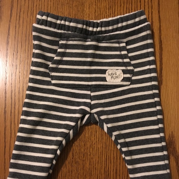 Zara Other - Zara Baby Striped Plush Pants